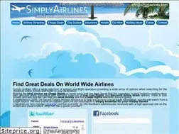 Sites similar to simplyairlines.com