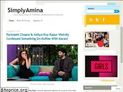 Sites similar to simplyamina.wordpress.com