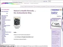 Sites similar to simplyantioxidant.com