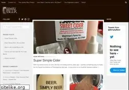 Sites similar to simplybeer.com