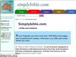 Sites similar to simplybible.com