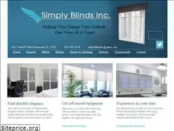 Sites similar to simplyblindsinc.com