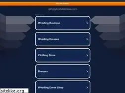 Sites similar to simplybridal.com