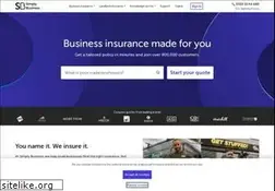 Sites similar to simplybusiness.co.uk