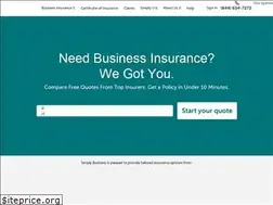 Sites similar to simplybusiness.com