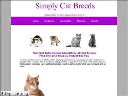 Sites similar to simplycatbreeds.org
