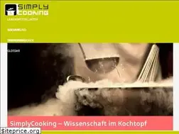 Sites similar to simplycooking.ch