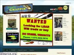 Sites similar to simplycrappie.com