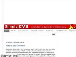 Sites similar to simplycvsshopping.com