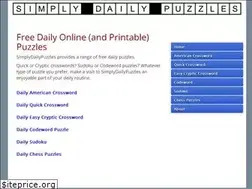 Sites similar to simplydailypuzzles.com