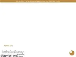 Sites similar to simplydecorandevents.com