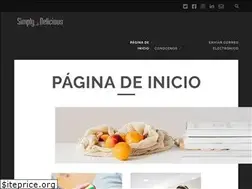 Sites similar to simplydelicious.es