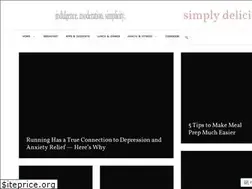Sites similar to simplydeliciousblog.com