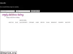 Sites similar to simplydeliziousbaking.com