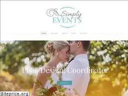 Sites similar to simplyeventsllc.com