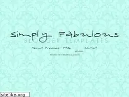 Sites similar to simplyfabulousbloggertemplates.com
