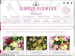 Sites similar to simplyflowersipswich.com