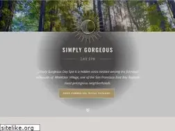 Sites similar to simplygorgeousdayspa.com