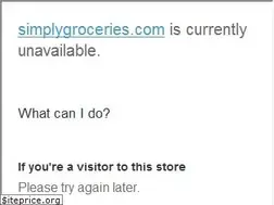 Sites similar to simplygroceries.com