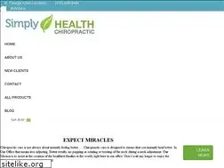 Sites similar to simplyhealthchiropractic.com