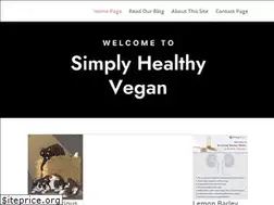 Sites similar to simplyhealthyvegan.com