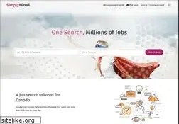 Sites similar to simplyhired.ca
