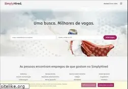 Sites similar to simplyhired.com.br