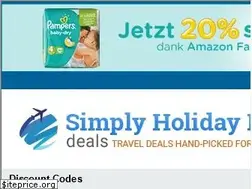 Sites similar to simplyholidaydeals.co.uk