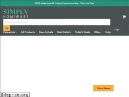 Sites similar to simplyhomeware.com.au