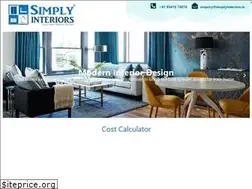 Sites similar to simplyinteriors.in