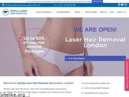 Sites similar to simplylaserhairremoval.co.uk