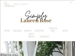 Sites similar to simplylaurenrose.com