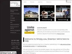 Sites similar to simplylaw.co.nz
