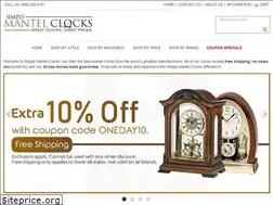 Sites similar to simplymantleclocks.com