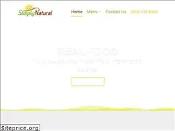 Sites similar to simplynaturalcafe.com