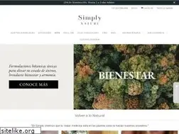 Sites similar to simplynature.co