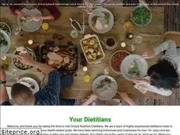 Sites similar to simplynutritiondietitians.com.au