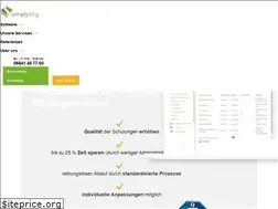 Sites similar to simplyorg.de