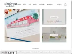Sites similar to simplyputpaper.com