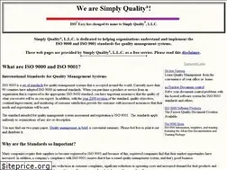 Sites similar to simplyquality.org