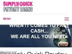 Sites similar to simplyquickpaydayloans.com