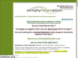 Sites similar to simplyrelaxation.com