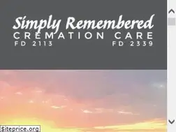 Sites similar to simplyremembered.com