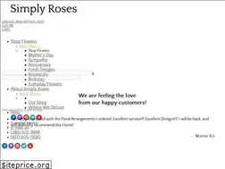 Sites similar to simplyrosesflorist.com