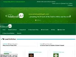 Sites similar to simplysalafiyyah.com