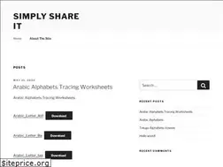 Sites similar to simplyshareit.com