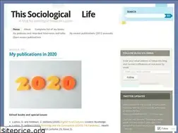 Sites similar to simplysociology.wordpress.com