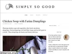 Sites similar to simplysogood.com