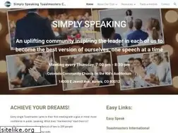 Sites similar to simplyspeakingtoastmasters.org