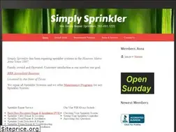 Sites similar to simplysprinkler.com